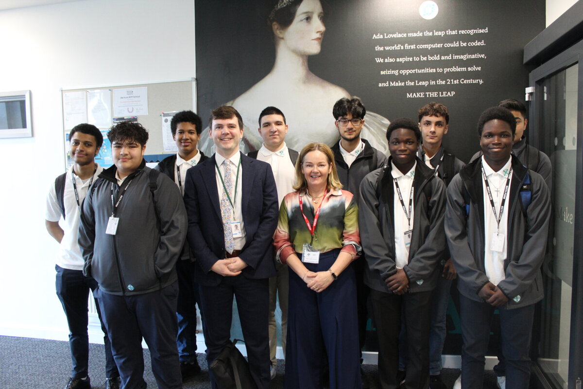 Image of T-Level students get involved in Ada Lovelace Day