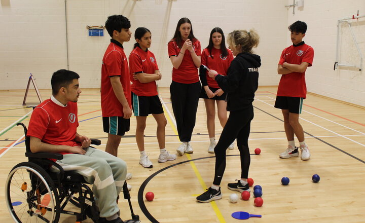 Image of Ada Lovelace hosts Boccia competition